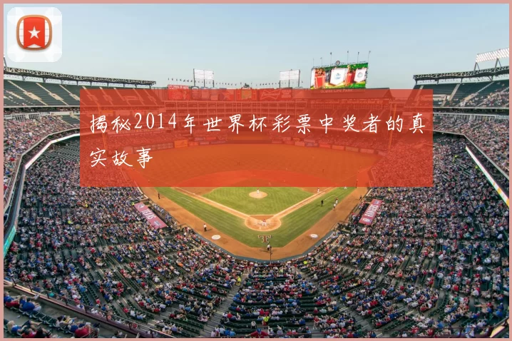 揭秘2014年世界杯彩票中奖者的真实故事